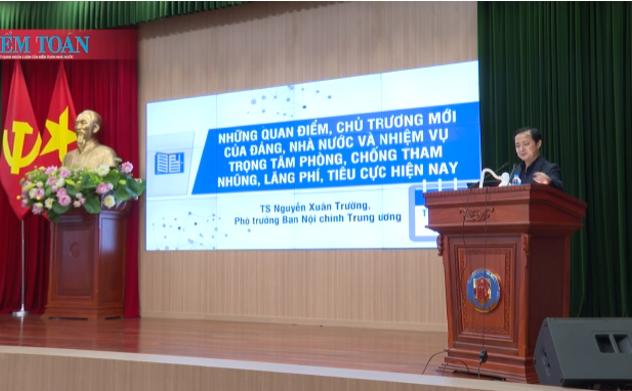 Kiểm toán nhà nước siết chặt kỷ luật, tăng cường phòng, chống tham nhũng